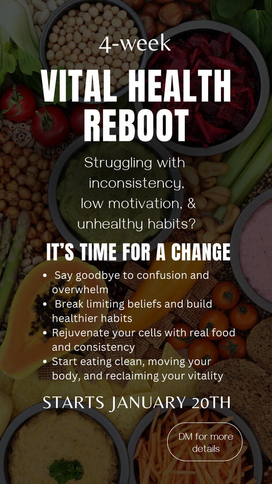 4-Week Vital Health Reboot: Rejuvenate, Revive, and Thrive!