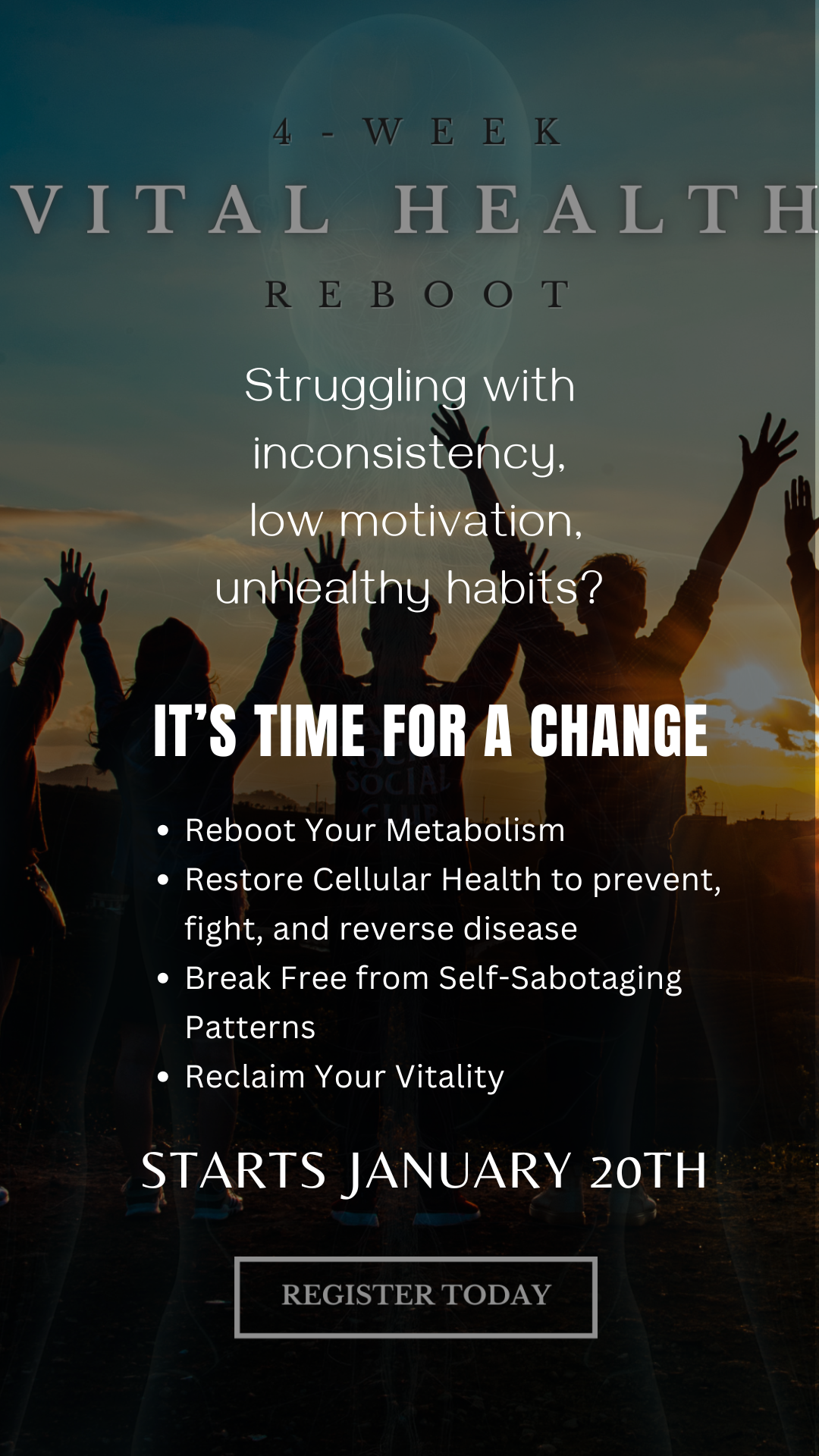 4-Week Vital Health Reboot: Rejuvenate, Revive, and Thrive!